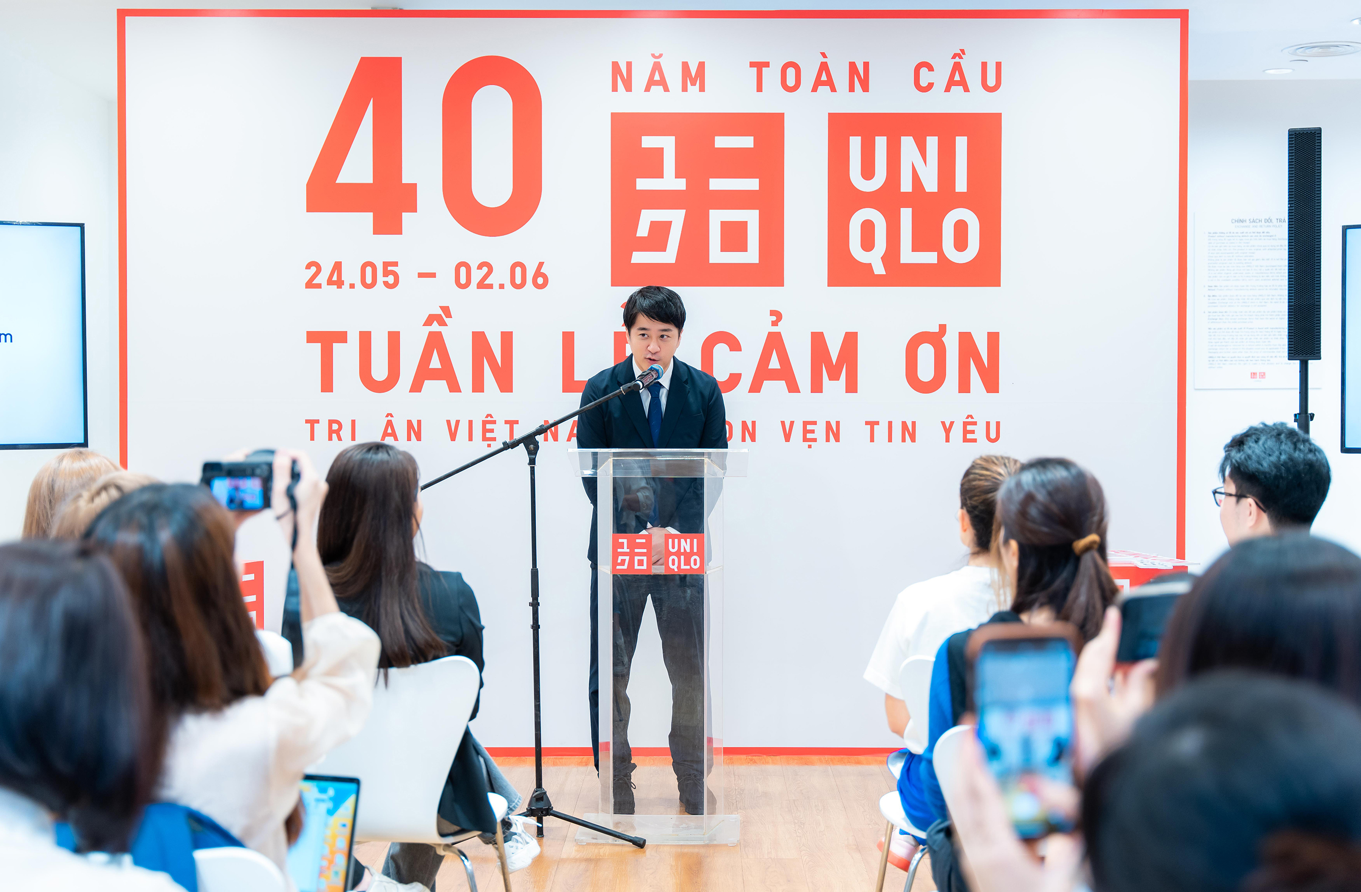 UNIQLO Khởi Động Tuần Lễ Cảm Ơn Từ 24/05 Đến 02/06