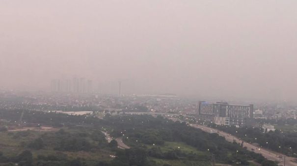 “Thủ phạm” gây sương, khói mù ở Hà Nội và miền Bắc