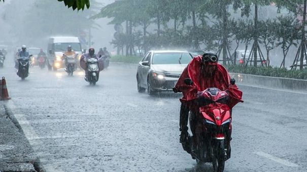 Dự báo thời tiết ngày mai ( 8/6) Hà Nội có mưa rào và dông vào chiều tối