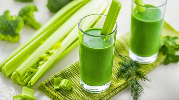 Giúp eo thon với 6 loại nước ép rau xanh đơn giản dễ làm