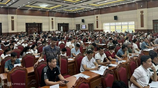 Đất đấu giá huyện Phúc Thọ cao nhất 60 triệu đồng một m2