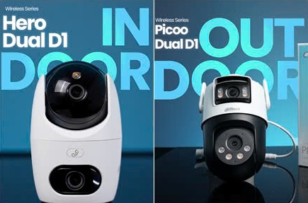 Dahua giới thiệu dòng sản phẩm DUAL D1 - Camera Wi-fi Ống kính kép