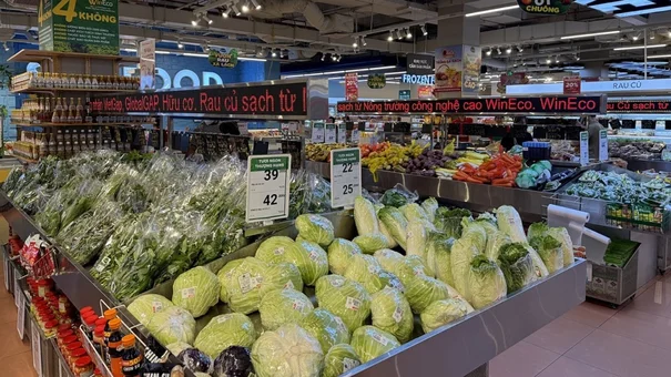 Giá rau xanh tăng sau cơn bão Yagi