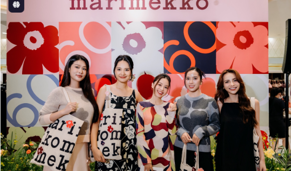 Cùng Nhìn Ngắm Dàn Khách Mời Xinh Đẹp Diện Trang Phục Trong Bộ Sưu Tập Marimekko Thu Đông 2024