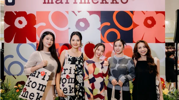 Cùng Nhìn Ngắm Dàn Khách Mời Xinh Đẹp Diện Trang Phục Trong Bộ Sưu Tập Marimekko Thu Đông 2024