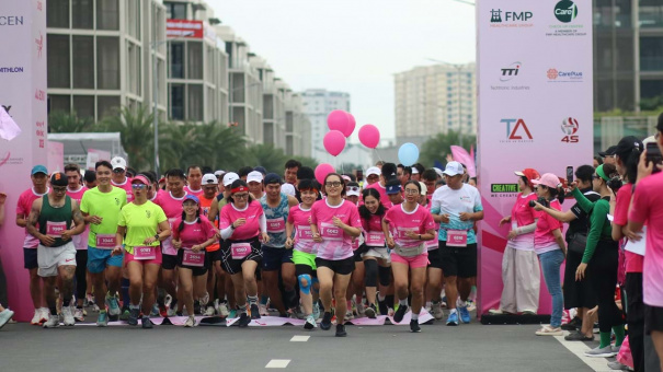 Giải Chạy Hồng 2025 – Chung nhịp chạy, nối dài nghị lực sống