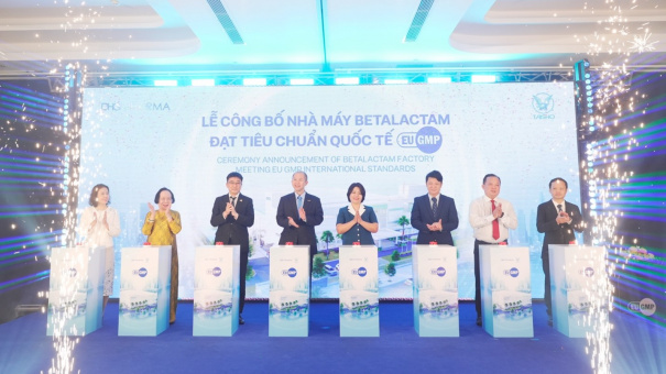 DHG Pharma công bố nhà máy Betalactam đạt tiêu chuẩn quốc tế EU-GMP
