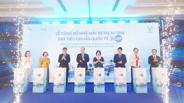 DHG Pharma công bố nhà máy Betalactam đạt tiêu chuẩn quốc tế EU-GMP