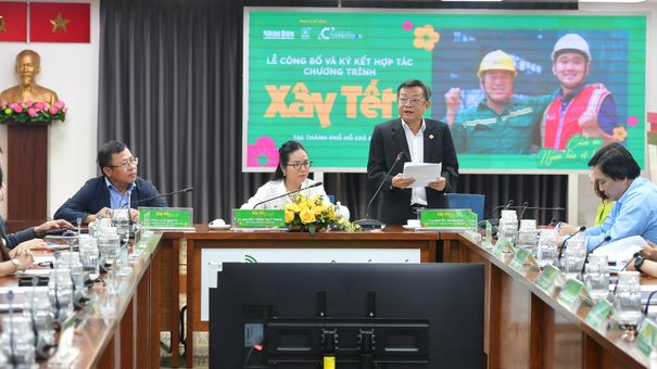 'Xây Tết 2026' lan tỏa nghĩa tình đến người lao động TP Hồ Chí Minh