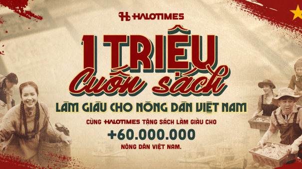 Halotimes chính thức khởi động chiến dịch cộng đồng “Một triệu cuốn sách làm giàu cho nông dân Việt Nam”