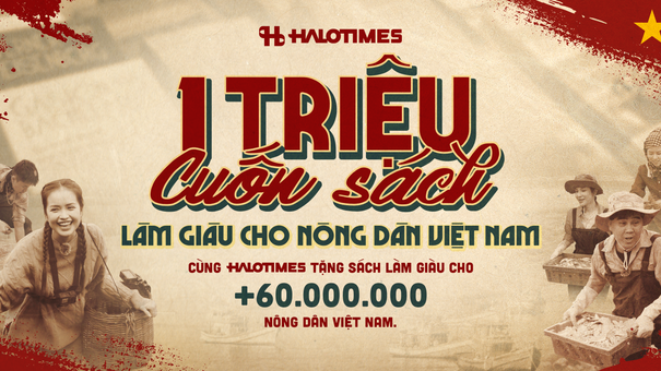 Halotimes chính thức khởi động chiến dịch cộng đồng “Một triệu cuốn sách làm giàu cho nông dân Việt Nam”