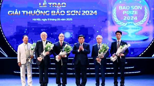 Bốn nhà khoa học giành Giải thưởng Bảo Sơn 2024