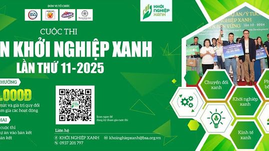 Khởi động cuộc thi “Dự án khởi nghiệp xanh” 2025: Tìm kiếm những startup vì phát triển bền vững