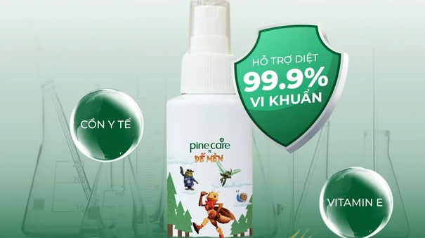 Nước rửa tay PineCare – Giải pháp diệt khuẩn 99,9% từ tinh dầu thông tự nhiên
