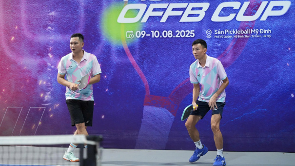 Giải Pickleball OFFB Cup 2025: Sân chơi thể thao gắn kết cộng đồng
