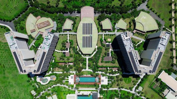 Dự án năng lượng mặt trời của Alma Resort sắp hoàn thành