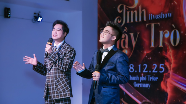 Ngọc Sơn đồng hành cùng học trò Anh Đức trong liveshow đầu tiên tại Đức