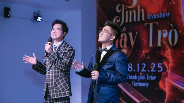 Ngọc Sơn đồng hành cùng học trò Anh Đức trong liveshow đầu tiên tại Đức