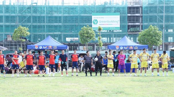 Sôi nổi giải bóng đá nam thanh niên công nhân năm 2026 tại Phú Thọ