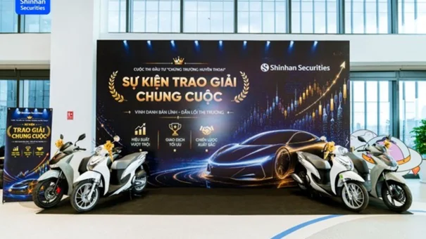 Chứng khoán Shinhan: 28 nhà đầu tư được vinh danh tại Lễ trao giải Chứng Trường Huyền Thoại 2026