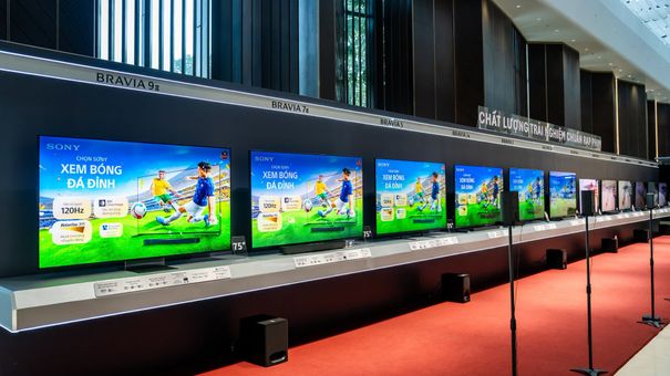 Sony đưa công nghệ đèn nền RGB LED lên dòng TV BRAVIA 2026