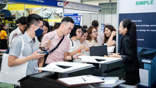 VietOffice 2026: Hơn 130 doanh nghiệp trình diễn công nghệ văn phòng mới