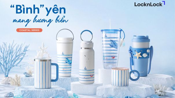 LocknLock Coastal collection: Đong đầy 