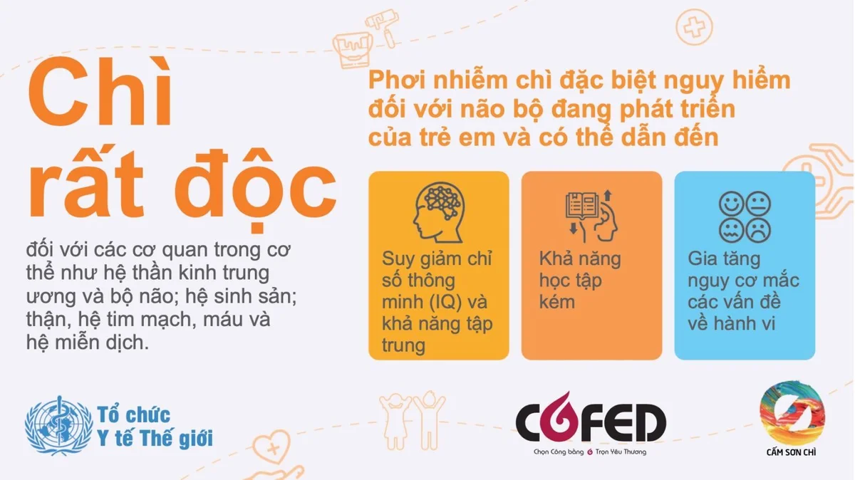 Những đồ dùng chứa chì, trẻ em nên tránh xa