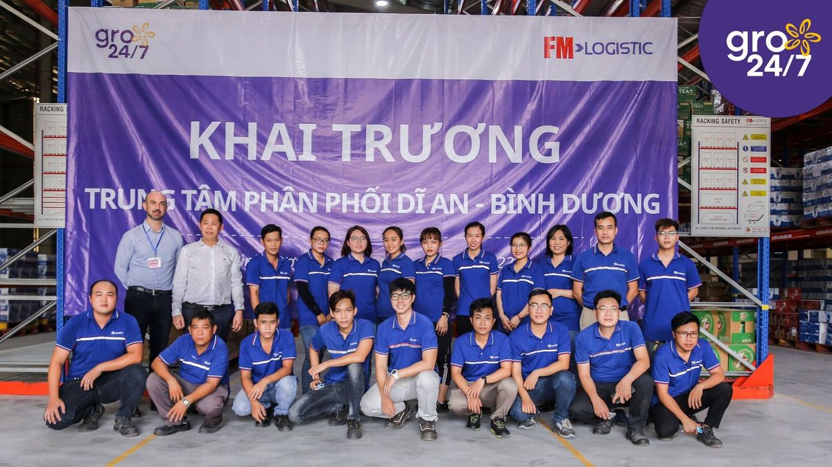 FM Logistic đã ký kết hợp đồng cùng Gro24_7 nhằm cung cấp giải pháp chuỗi cung ứng bao gồm dịch vụ kho bãi và phân phối logistics đô thị -