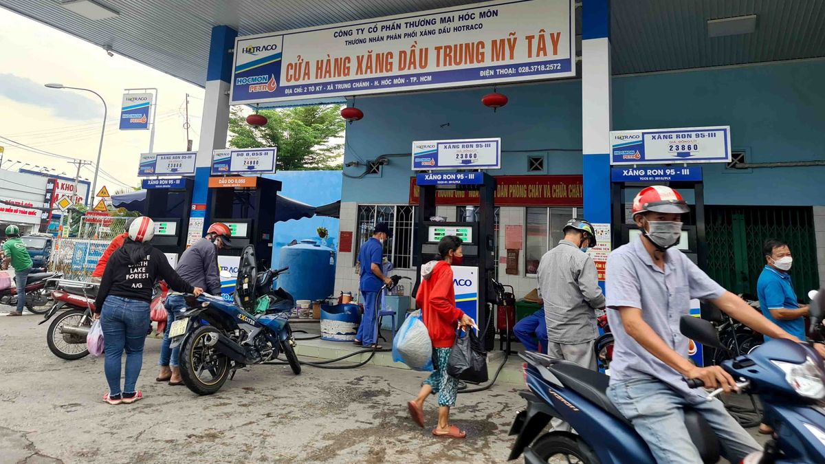 thị trường xăng dầu