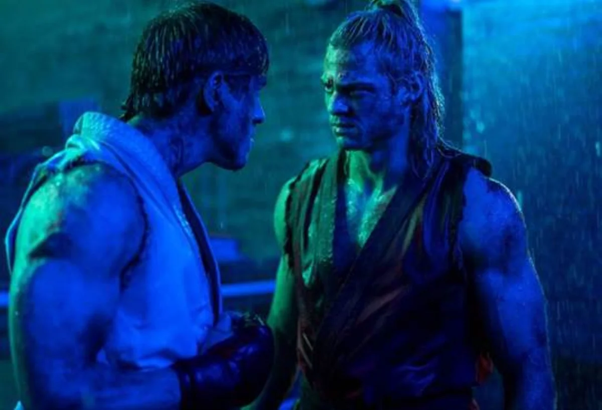 Ryu (Andrew Koji) và Ken (Noah Centineo) trong PHIM STREET FIGHTER
