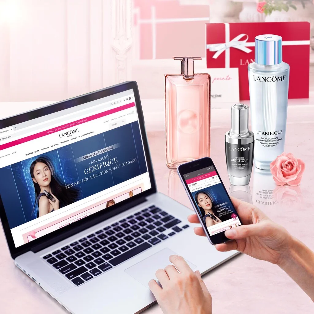 LANCÔME RA MẮT CỬA HÀNG TRỰC TUYẾN ĐẦU TIÊN TẠI VIỆT NAM